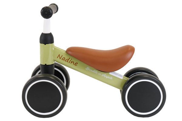 Personaliseer de loopfiets