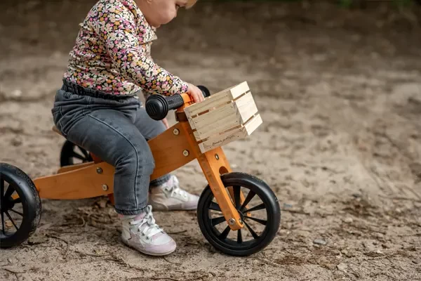 Optioneel: houten stuurkratje