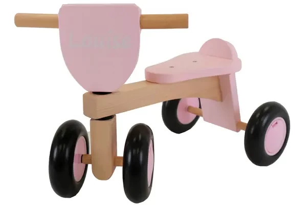 Optioneel: witte naamsticker