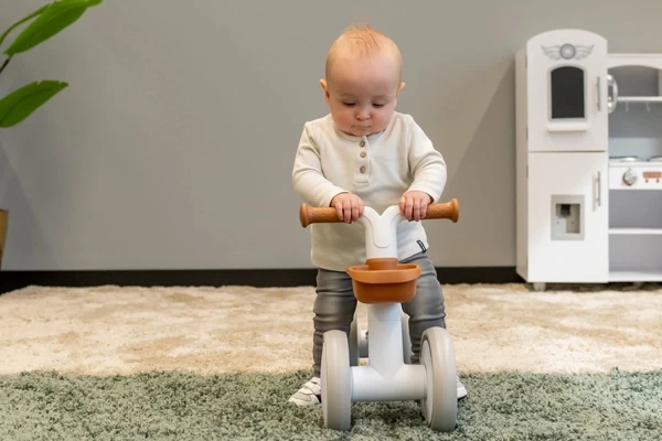 Schattig fietsje met speels ontwerp