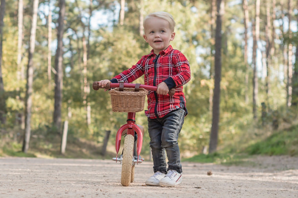 Maxim is 2 jaar en 85 cm lang.