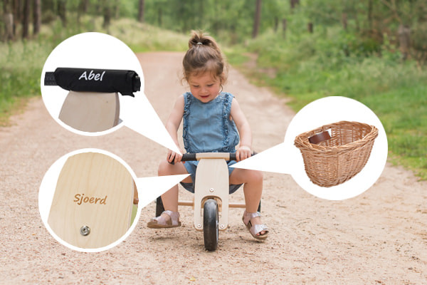 Accessoires zijn optioneel