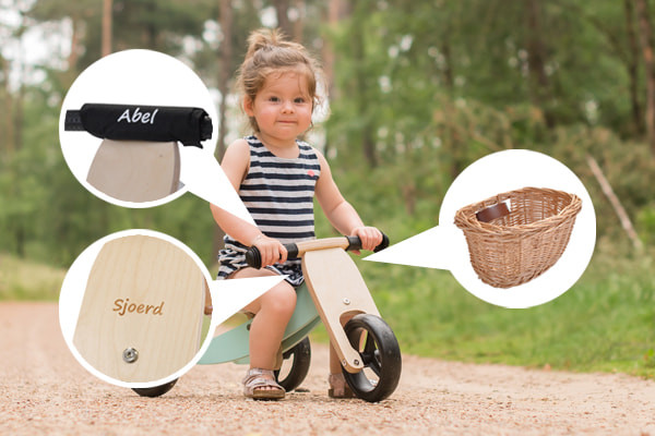 Accessoires zijn optioneel