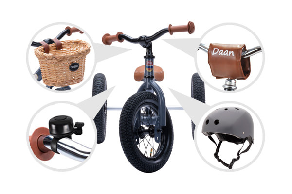 Accessoires zijn optioneel