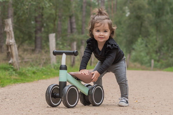 Comfortabel loopfietszadel