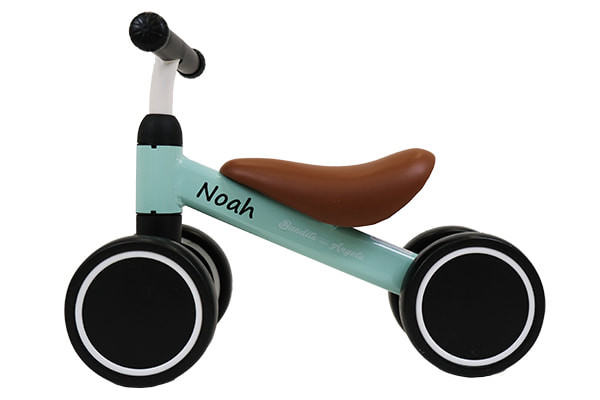 Personaliseer de loopfiets