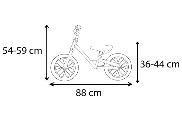De afmetingen.