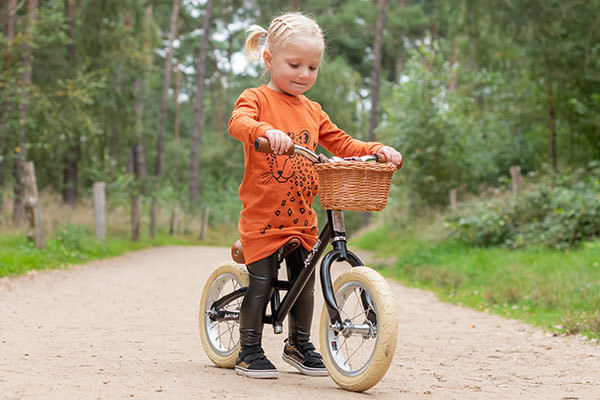 Met het optionele stuurmandje 
