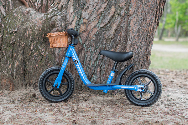 Ideaal voor buiten (mandje is optie).