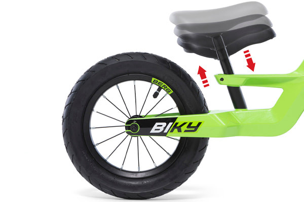 Traploos verstelbaar zadel