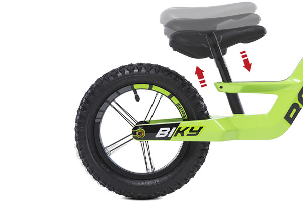 Traploos verstelbaar zadel