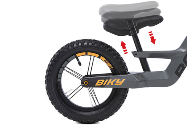 Traploos verstelbaar zadel