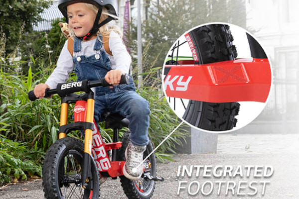 Geïntegreerde voetsteunen