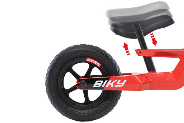 Traploos verstelbaar zadel