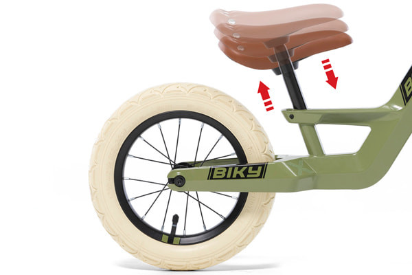 Traploos verstelbaar zadel