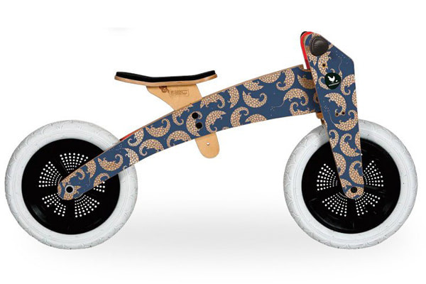 Als tweewieler met hoog frame