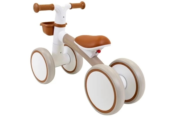 Het zadel is verstelbaar