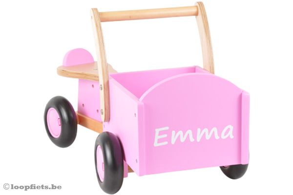 Optioneel: sticker met eigen naam.