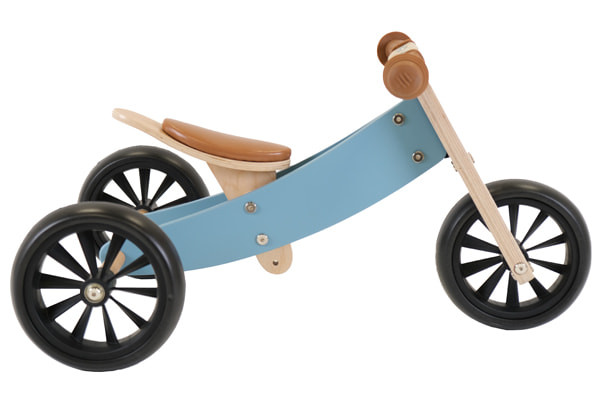 Als driewieler met laag frame