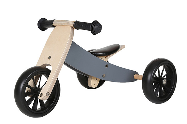 Loopfiets Smart bike 4in1 grijs