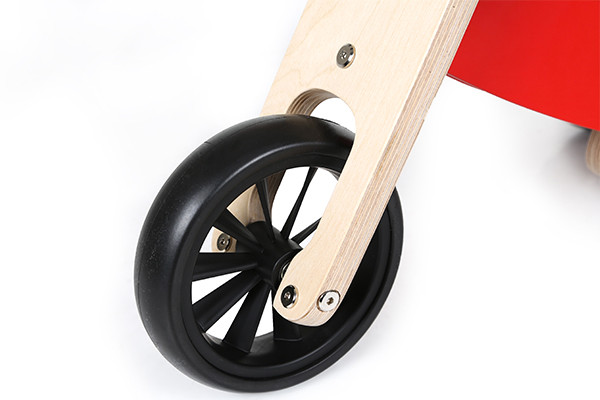 Met lekvrije banden.