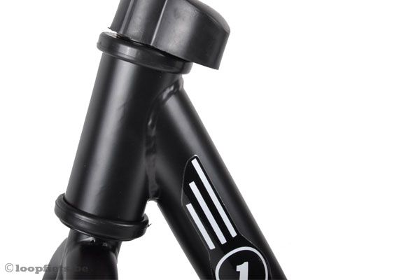 In hoogte verstelbaar stuur.