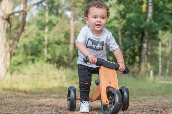 Hier op de Smartbike 4in1 loopfiets.