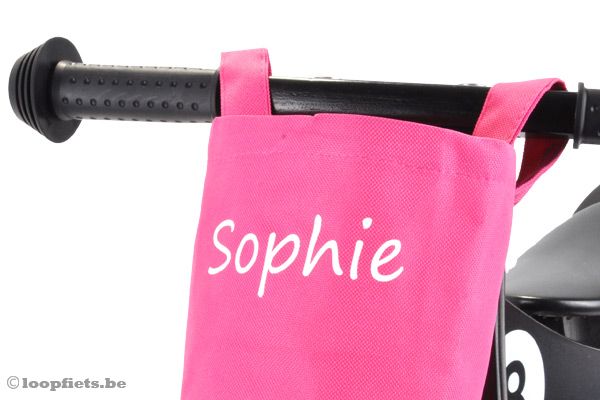 Fleur uw loopfiets op met een stuurtas.