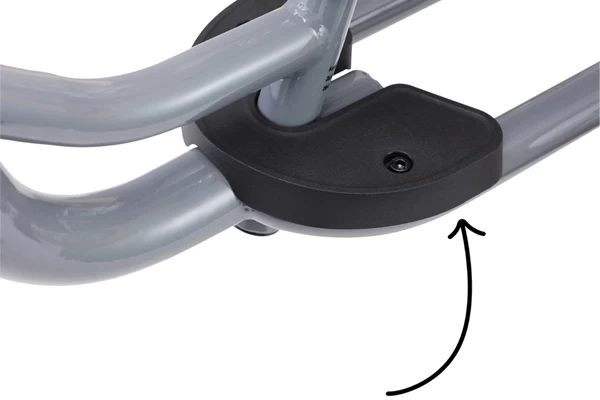 Met handige voetensteun