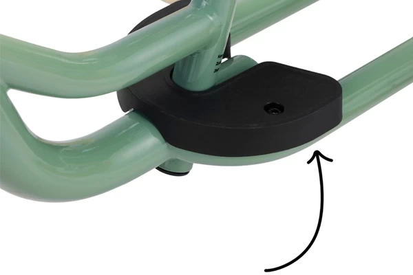 Met handige voetensteun