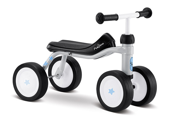 Grijze loopfiets Pukylino van Puky.