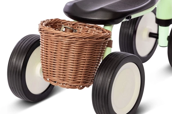 Inclusief mandje achterop