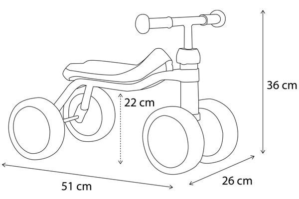 De afmetingen