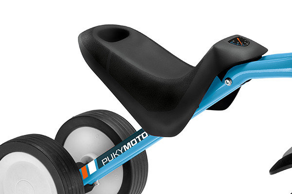 Ergonomische zitting met draaggreep.