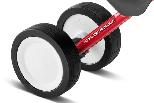 Stabiel op twee achterwielen