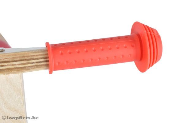 Veiligheidshandvaten in de kleur rood.