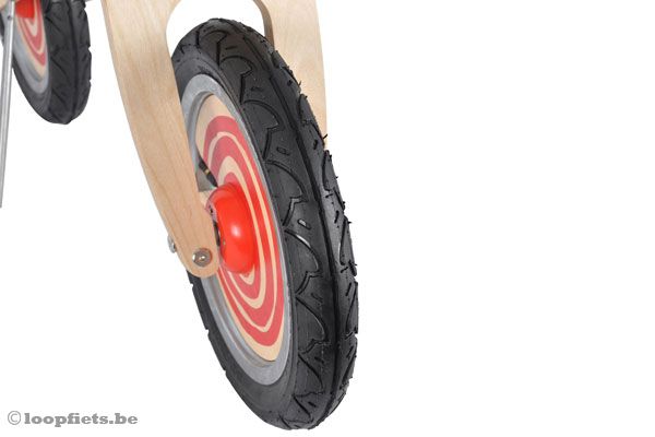 Compleet met luchtbanden.