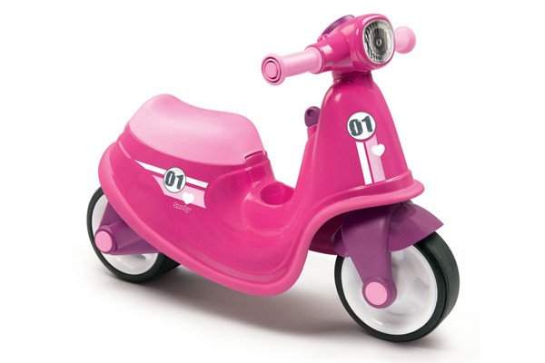 Roze scooter Ride On van Smoby.