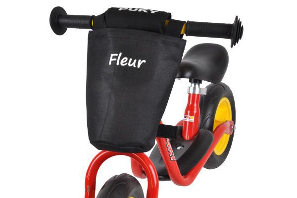 Fleur uw eigen loopfiets op met een stuurtas.