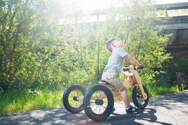 Genieten in het zonnetje van uw Trybike.