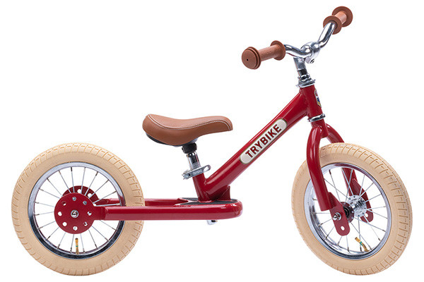 Trybike Steel vintage rood tweewieler