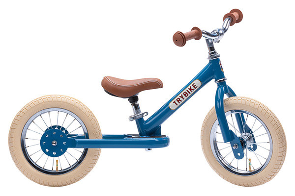Trybike Steel vintage blauw tweewieler