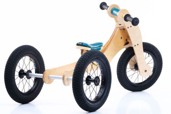 Met extra brede luchtbanden.