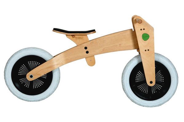 Wishbonebike met hoog frame.