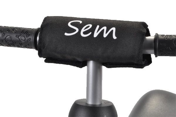 Optioneel: kinbeschermer met eigen naam.