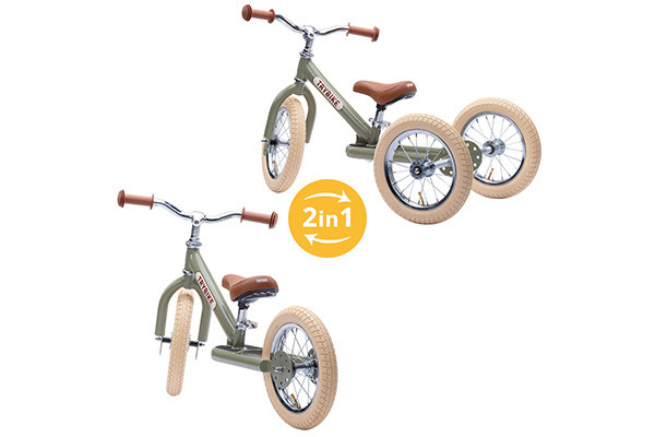 Verander uw driewieler in een loopfiets